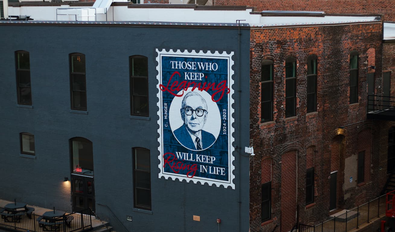 Charlie Munger Mural